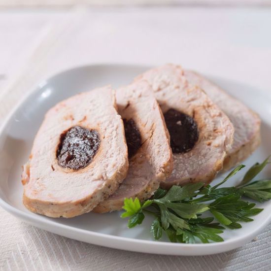 Prune Stuffed Pork Loin